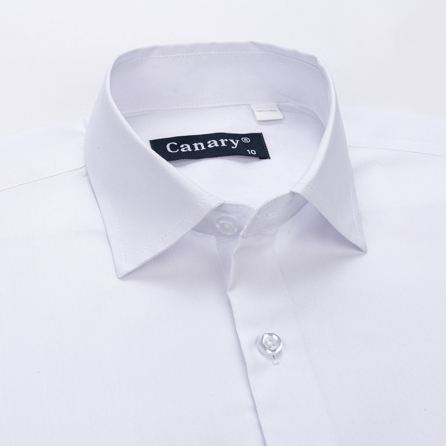 Fiú slim fit fehér ing