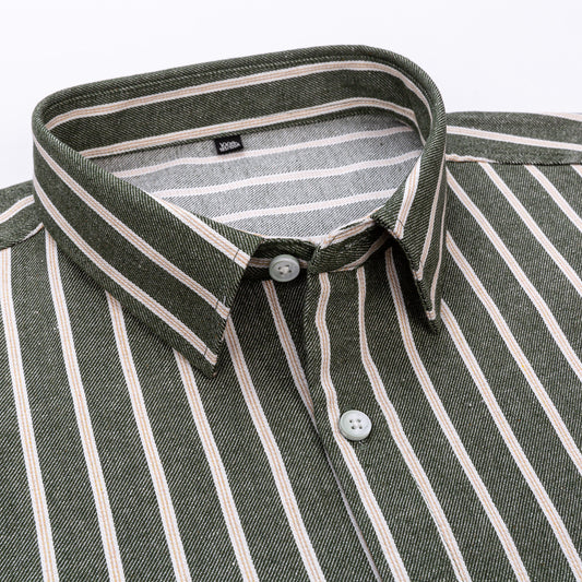 Csíkos férfi hosszú ujjú ing