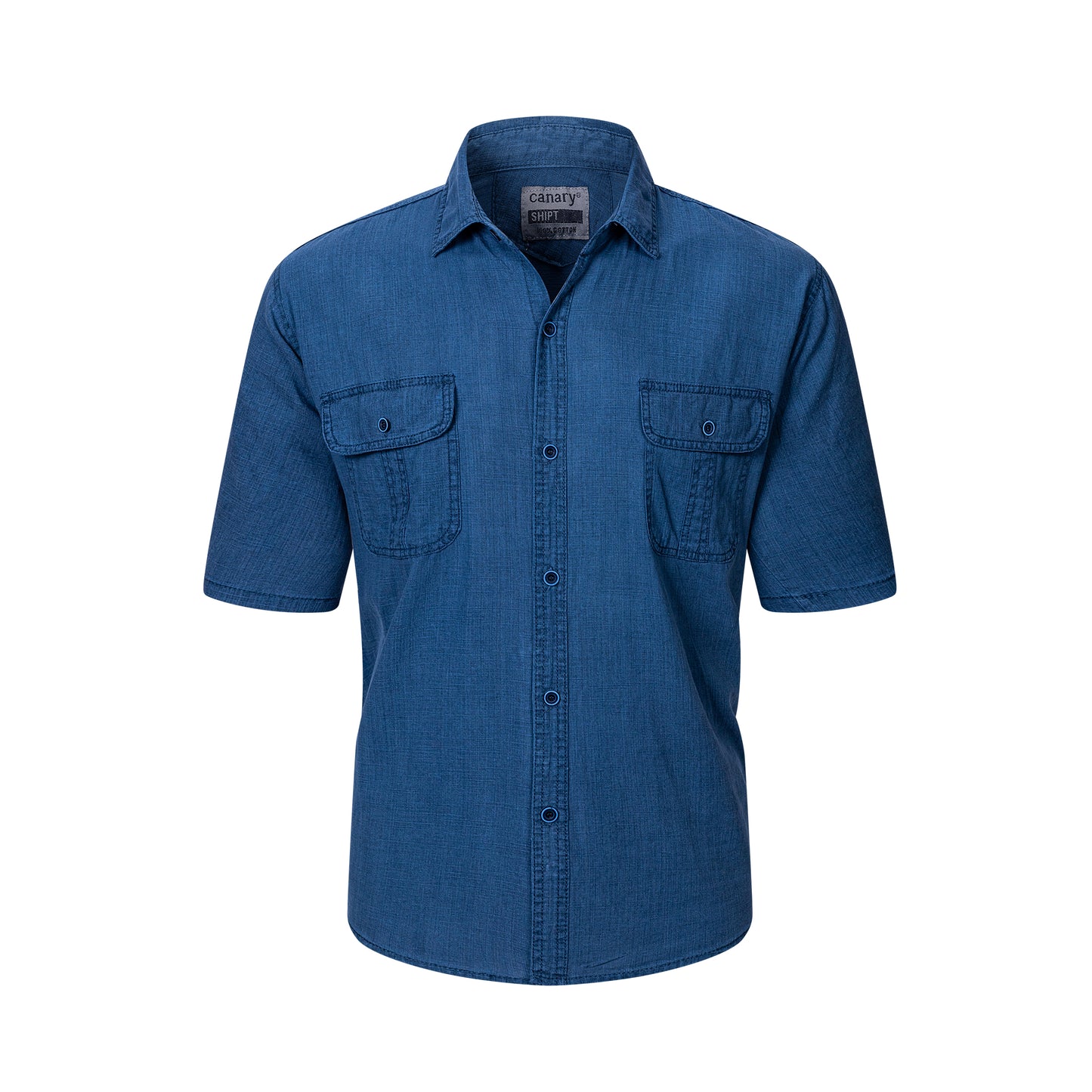 Rövid ujjú vászon ing - canary shirt