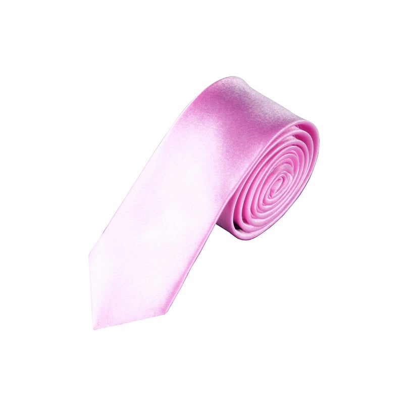 egyszínű rózsaszín férfi nyakkendő.