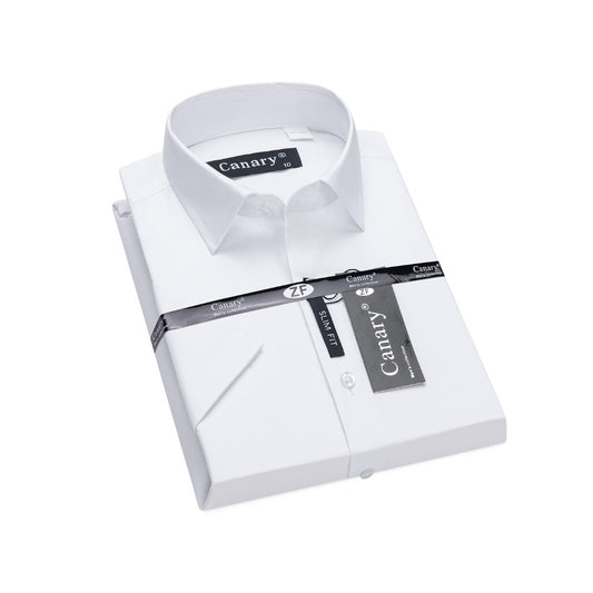 Fiú slim fit fehér ing