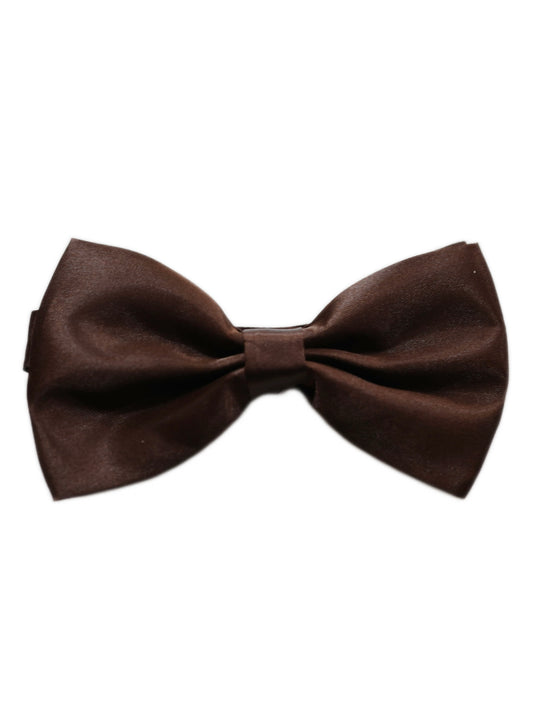 barna férfi csokornyakkendő elegáns alkalmakra és vintage öltözékhez