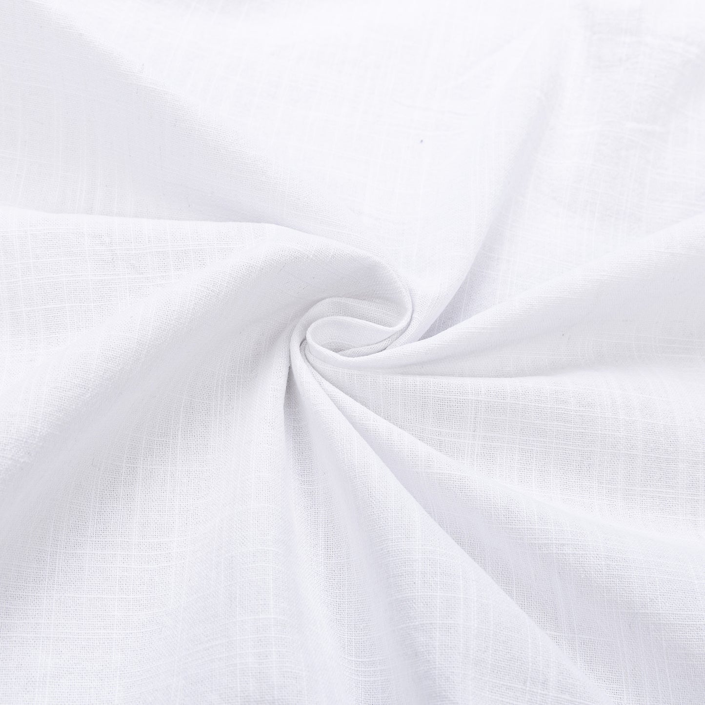 Közelkép egy elegáns fehér lenvászon férfi ingről