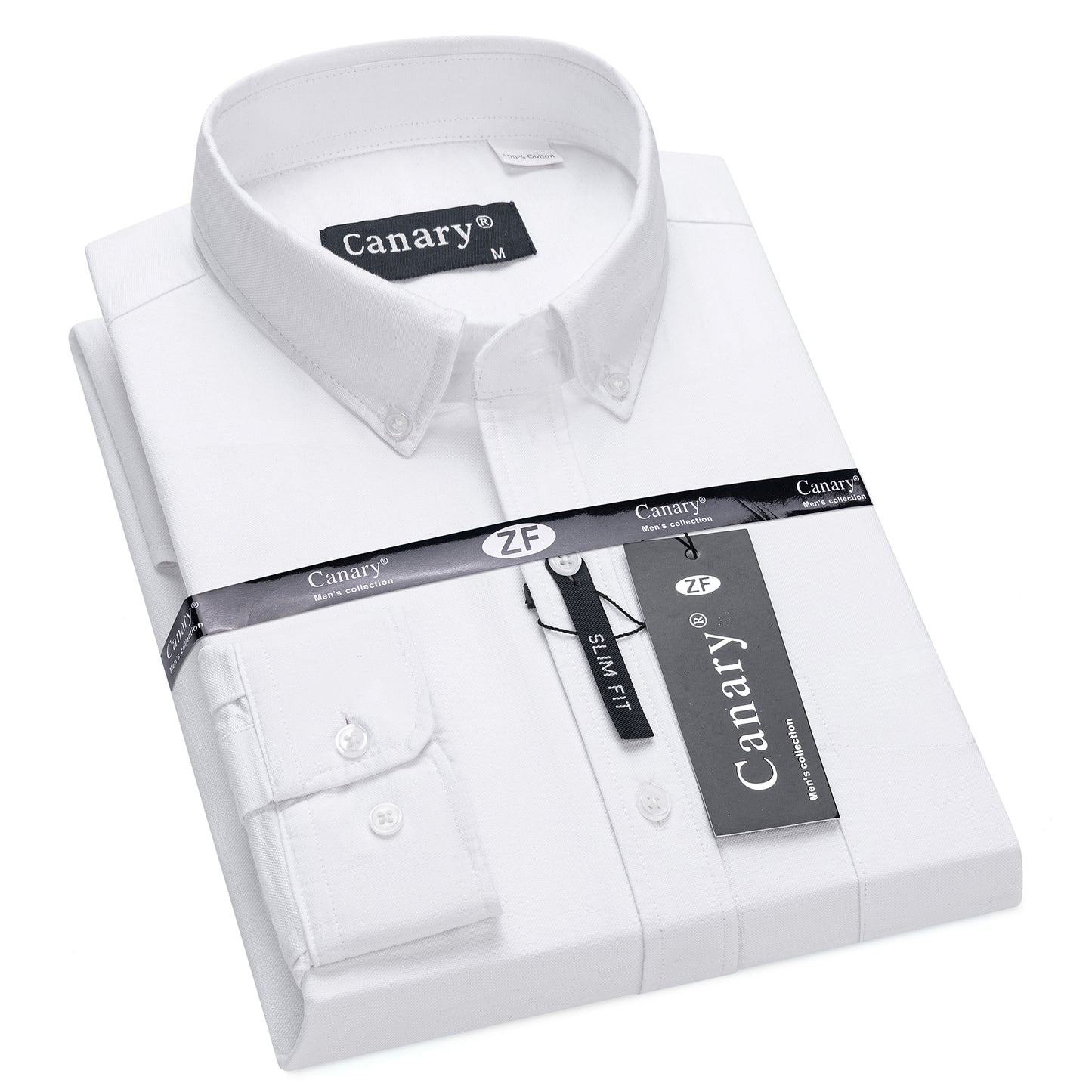 fehér oxford férfi ing slim fit prémium anyag