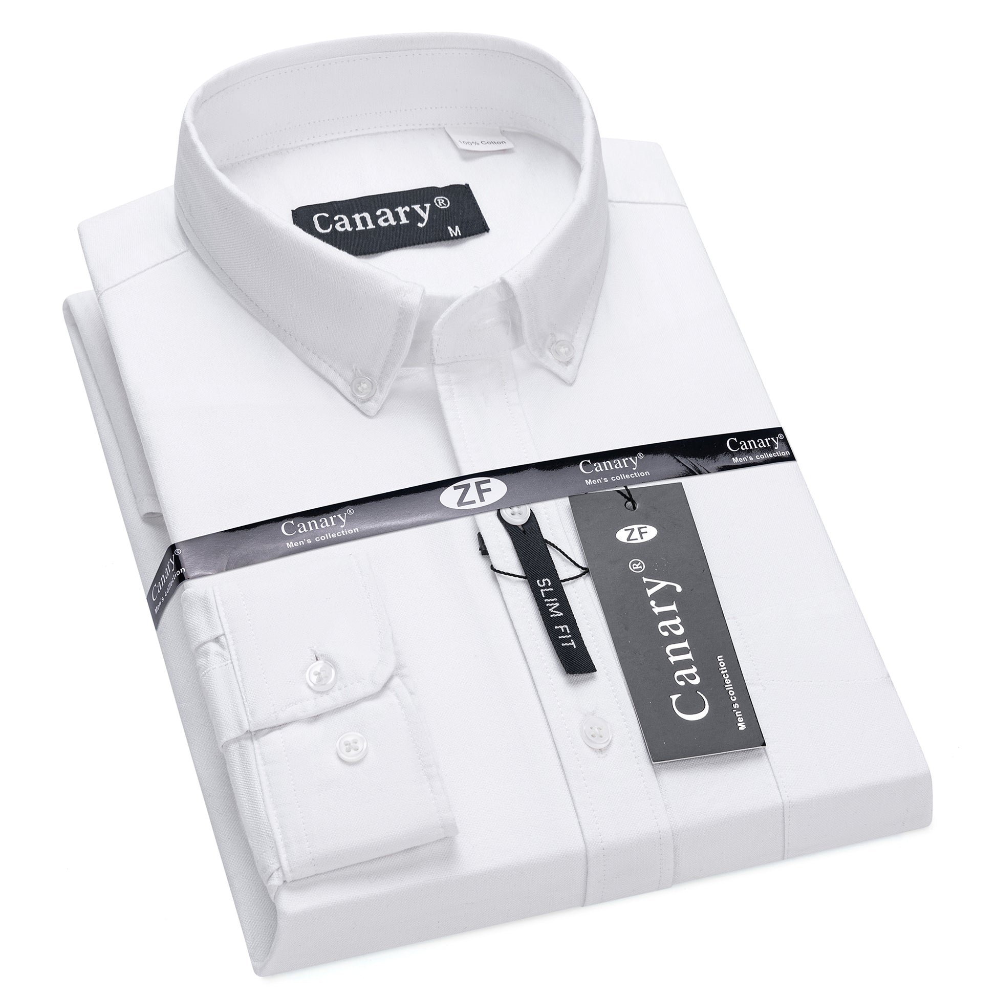 fehér oxford férfi ing slim fit prémium anyag