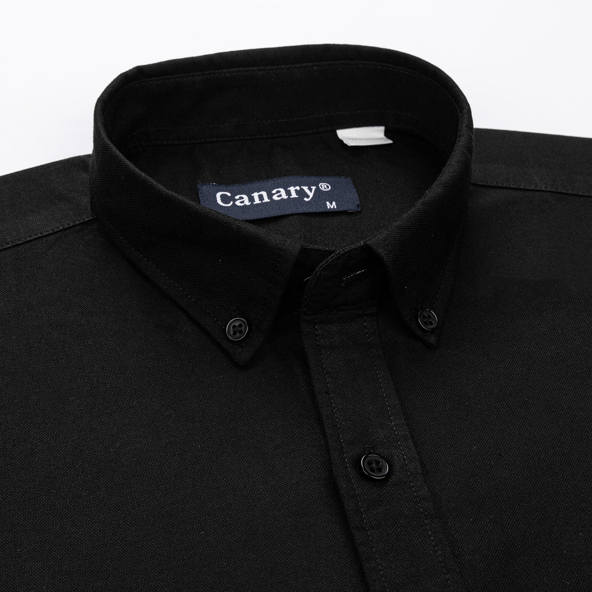 fekete oxford ing gallér részlet slim fit