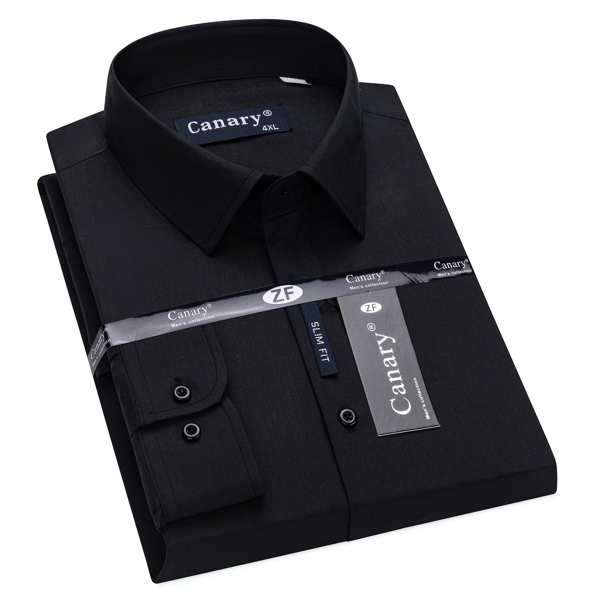 Fekete hosszú ujjú ferfi ing