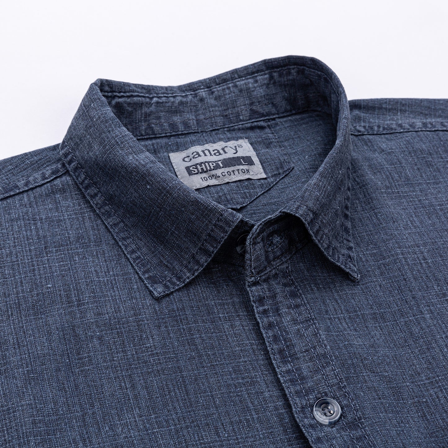 Canary lenvászon sötét kék lenvaszon ing