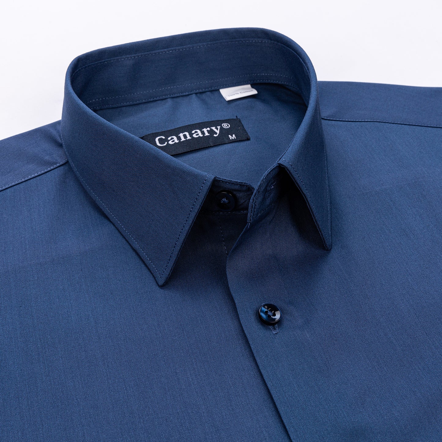 Sötétkék Rugalmas Férfi Ing – Elegáns és Kényelmes Slim Fit