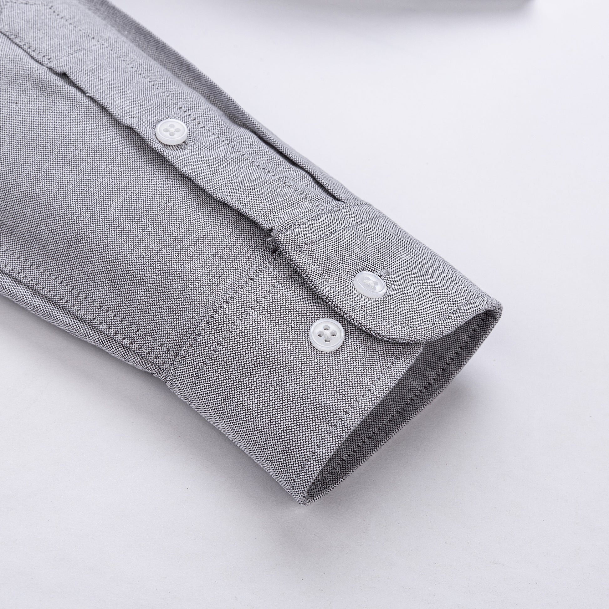 szürke oxford ing mandzsetta részlet