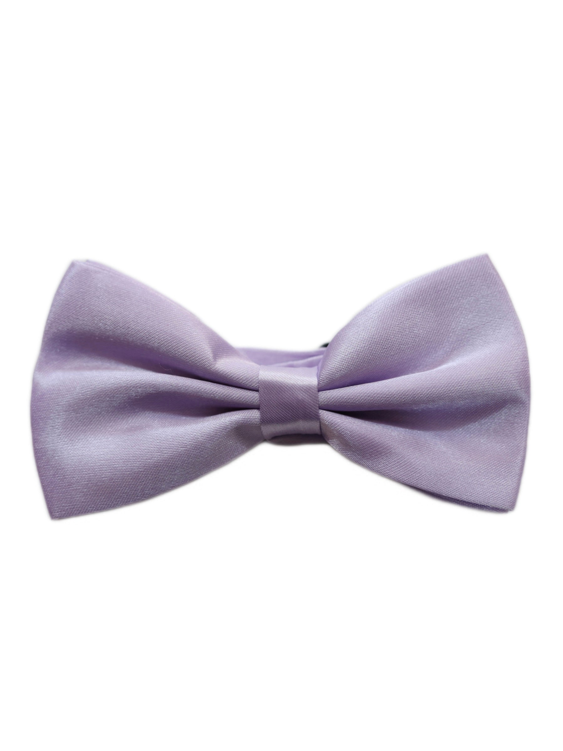 világoslila egyrétegű férfi csokornyakkendő állítható pánttal