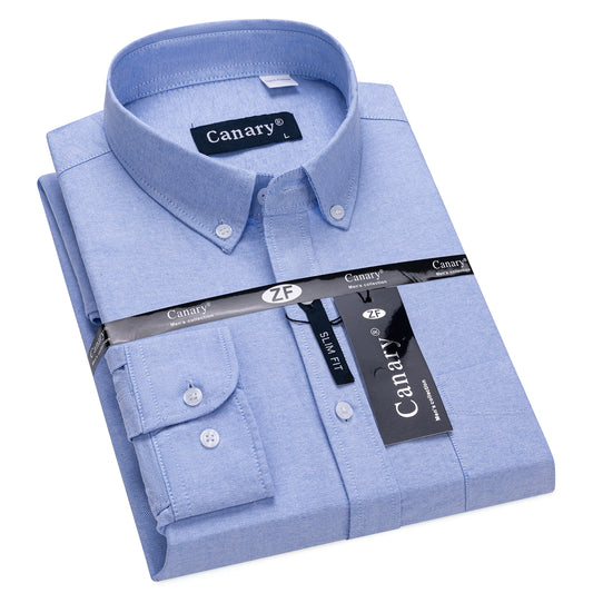 világoskék oxford férfi ing slim fit prémium anyag ing