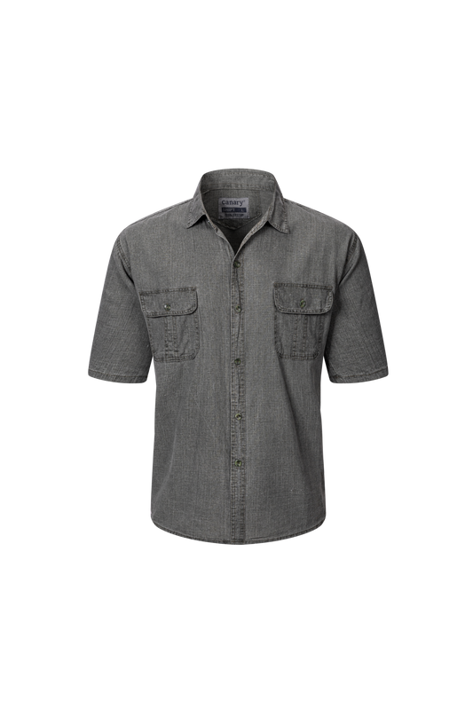 Zöld vászon ing Canary shirt